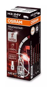 Лампа OSRAM H3 70W 24V PK22S TRUCKSTAR PRO 64156TSP-FS