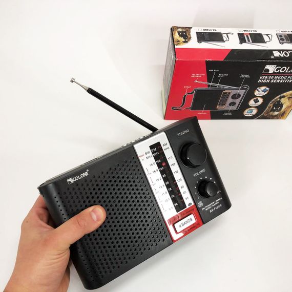 Современные радиоприемники в стиле ретро GOLON RX F12 AM/FM/SW, Приемник ретро стиль, Радио настольное YG-92 | Зображення 6