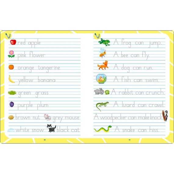 Навчальний зошит "English for kids : Writing words" 20906 англійські слова | Зображення 3