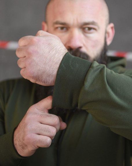 Худі maklin герб олива НП4978 | Зображення 6