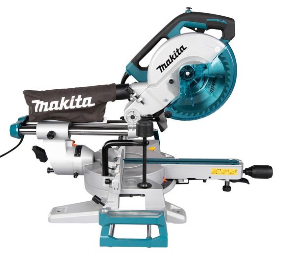 Пила торцовочная с протяжкой cетевая Makita LS0816F (216 мм, 65 мм, 1200 Вт, LED, 13.9 кг)