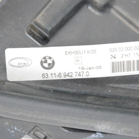 Фара ліва BMW E90 E91 2005-2008 дорестайл Фара передня ліва БМВ е90 е91 6942747 | Зображення 5