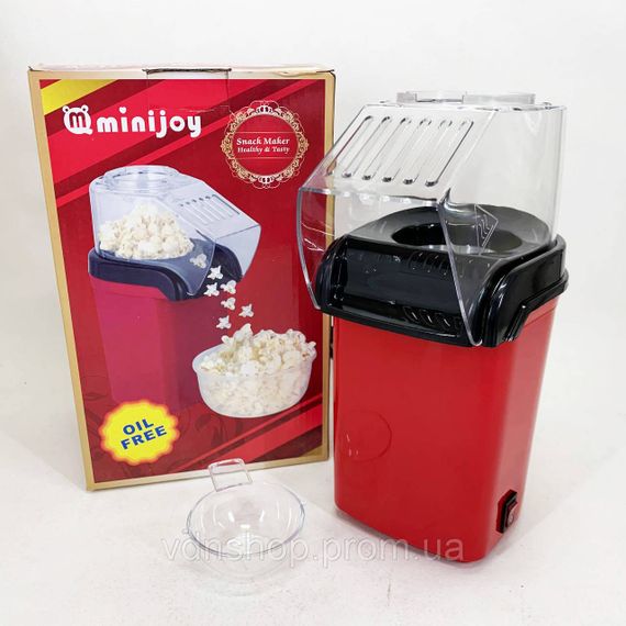 Апарат для виготовлення попкорну в домашніх умовах. Попкорниця. Relia Popcorn Maker XG-54 | Зображення 9