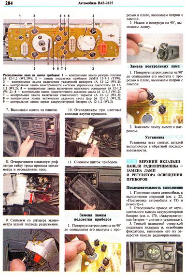 ВАЗ 2107. Посібник з ремонту та експлуатації з каталогом деталей. Книга | Зображення 8