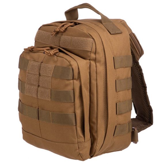 Сумка-слінг тактична з однією лямкою SILVER KNIGHT TY-115 (29х20х11см) 6л Койот | Зображення 2