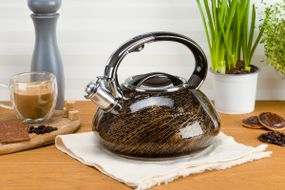 Чайник із свистком Edenberg EB-1900-Bronze 3 л бронзовий