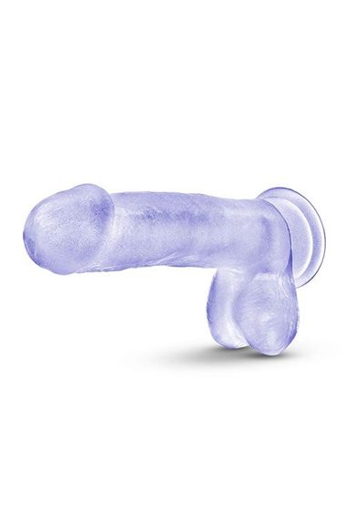 Фалоімітатор із мошонкою Blush B Yours на присосці, прозорий Sex Aura | Зображення 1