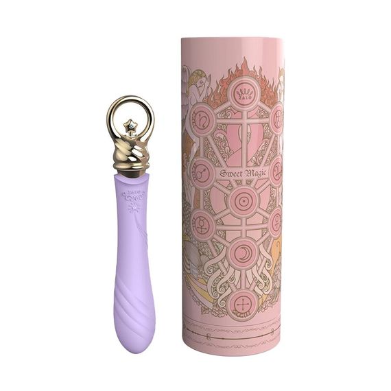 Вібратор для точки G із підігрівом Zalo Sweet Magic - Courage Fantasy Violet | Зображення 8