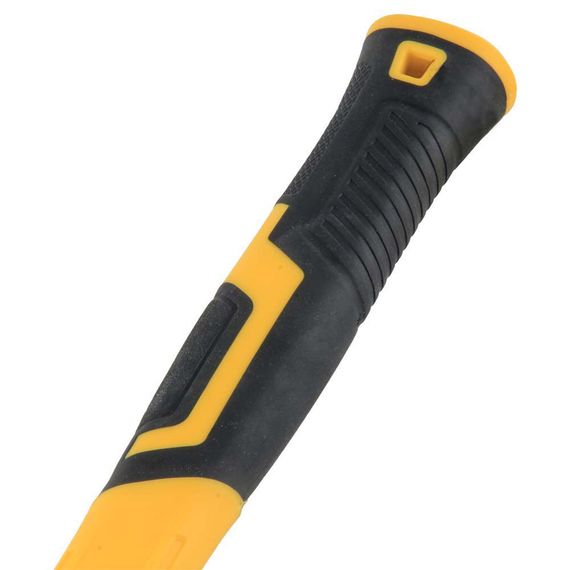 Киянка резиновая Sigma 450 г фибергласовая рукоятка. черно-белая (4317241) | Зображення 2