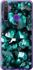 Чехол на Realme 5 Кристаллы 2 "3674u-1862-17620"