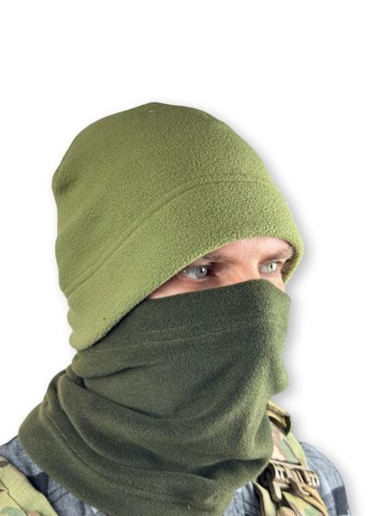 Шапка флісова TTX Олива | Зображення 2