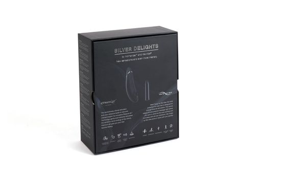 Преміальний подарунковий набір Silver Delights Collection: Womanizer Premium та We-Vibe Tango | Зображення 7