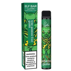 Elf Bar Lux 2000. Киви Маракуйя Гуава (Kiwi Passion fruit Guava)