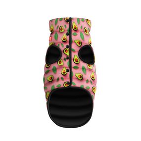 Курточка для собак WAUDOG Clothes крихіток "Авокадо на коморі", XS25, В 37-40 см, C 24-27 см