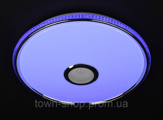 Светильник потолочный SMART LED с Bluetooth с пультом M8291-500-rgb-bl Белый 7х50х50 см.