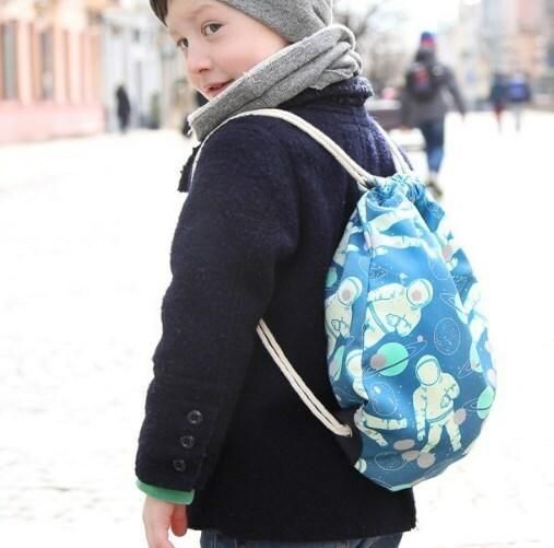Рюкзак-мешок детский MINI Космонавты 26х36 см (DRM_17M032_TSI)