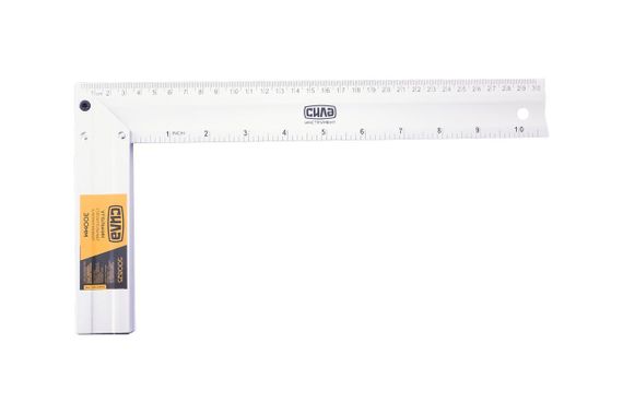 Косинець будівельний (алюмінієвий) 300 мм СИЛА 5008251