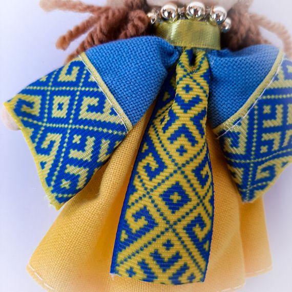 Ангел Украинский декоративная подвеска брелок | Зображення 5