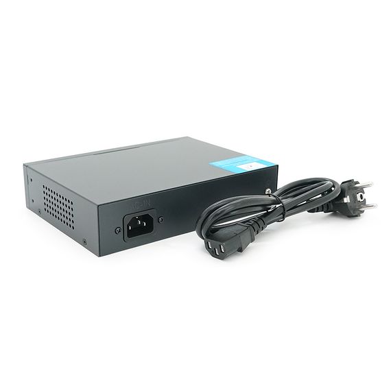 8-портовий керований PoE комутатор YOSO YO208G-120 з 8 портами POE 100Мбіт + 2 UP-Link 1000Мбіт, 52V/120W. APP-Amitres | Зображення 2
