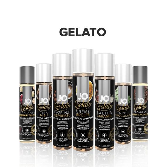 Смазка на водной основе JO GELATO CremeBrulee (30 мл) без сахара, парабенов и пропиленгликоля | Зображення 4