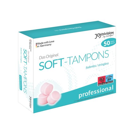 Тампони -Soft-50pcs.Tampons normal Professional sexstyle | Зображення 2
