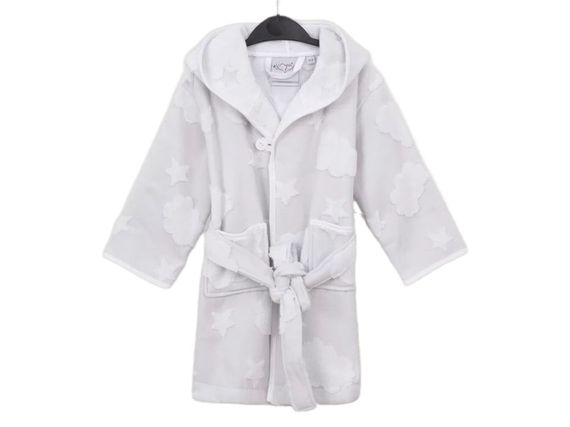 Халат Irya 9144 Туреччина 2-3 роки  Бавовна Сірий