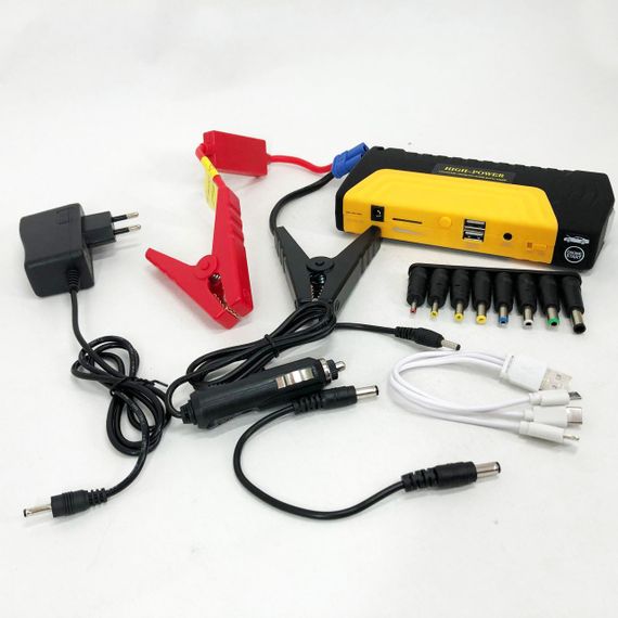 Зарядно-пусковое автомобильное устройство 50800 mAh, Пусковое устройство HI-845 с фонариком | Зображення 9