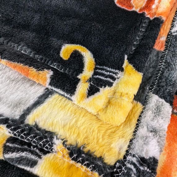 Плед флісовий Коти Чорний Love You 150 x 200 см | Зображення 6