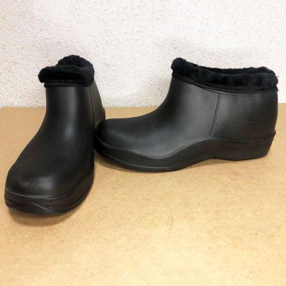 Ботинки женские утепленные на меху. 39 размер. HJ-177 Цвет: черный | Зображення 6