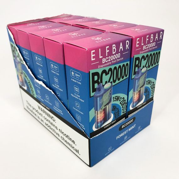 Elf Bar BC20000 смак Лісова М'ята (Forest Mint) | Зображення 3