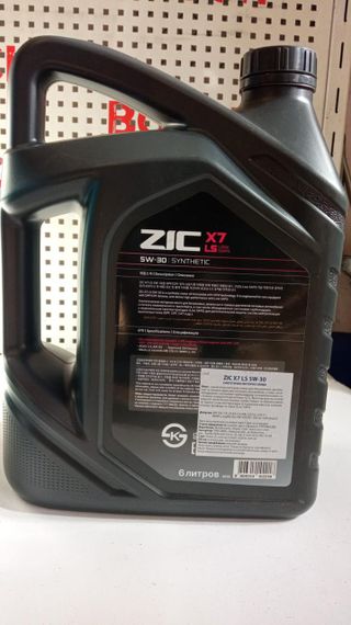 ZIC X7 LS 5W30 6л моторна олива | Зображення 1