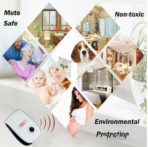 Ультразвуковий репелент для щурів, мишей, тарганів, шкідників, гризунів | Зображення 7