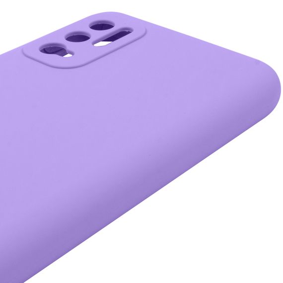 Чохол Silicone Cover Lakshmi Full Camera (AAA) для Xiaomi Redmi Note 10 5G Бузковий / Dasheen | Зображення 3