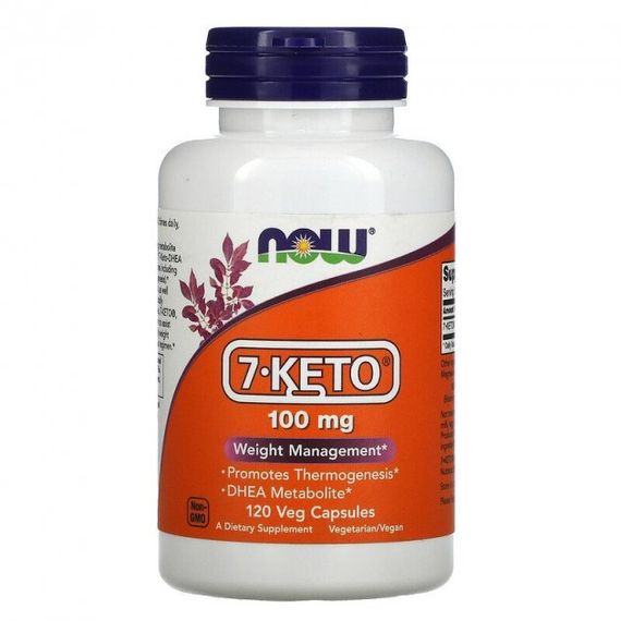 ДГЕА NOW Foods 7-Keto-DHEA 100 mg 120 Veg Caps