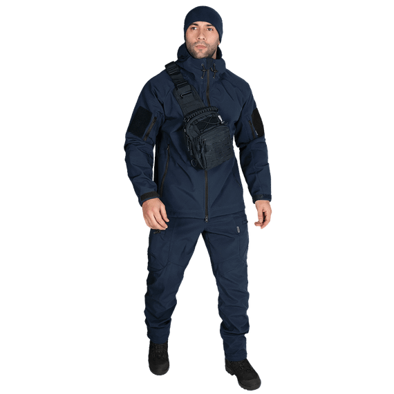 Куртка Stalker SoftShell Темно-синя (7005), M