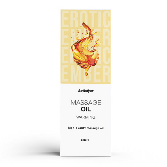 Масажна олія Satisfyer High-Quality Massage Oil (250 ml) (Warming) Sex Aura