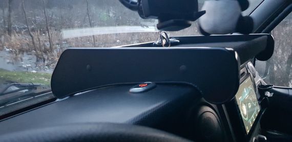 Полка на панель (тип-1) для Iveco Daily 2006-2014 гг | Зображення 4