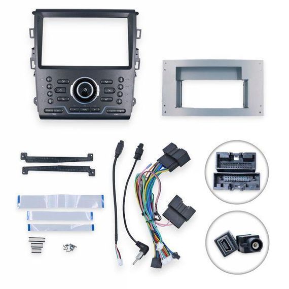 Штатна магнітола серії QIV Q1 під Ford Mondeo 5 2014-2019 (K) 9 дюймів | Зображення 1