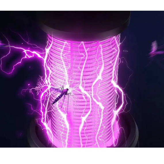 Акумуляторна пастка від комах і комарів, відлякувач, знищувач від комах, 14х8,5 см | Зображення 8