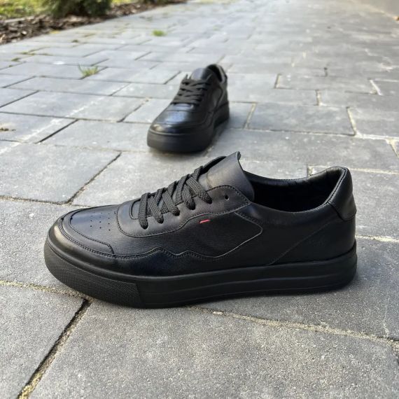 Шкіряні кеди на масивній підошві для чоловіків 43 розмір | Зображення 4