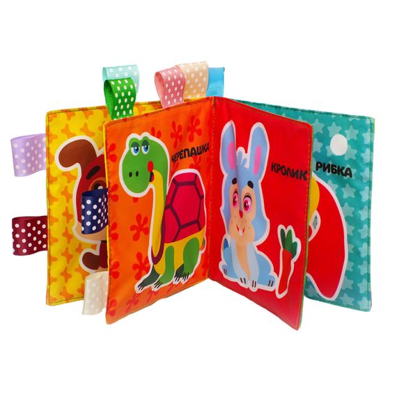 Мягкая книжка-пищалка "Котик НЯВ- НЯВ" Книжный небоскреб 403907 | Зображення 1