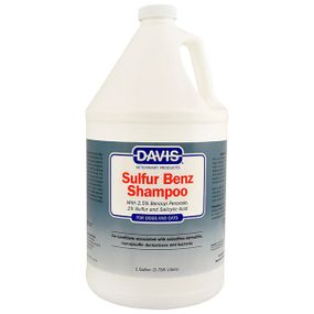 Шампунь против себорейного дерматита и неспецифического дерматоза Davis Sulfur Benz Shampoo 3.79 л