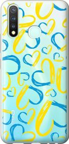 Чехол на Vivo Y19 Сердца UA "5292u-630-17620"