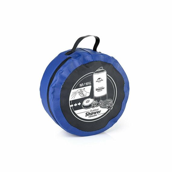 Душ кемпінговий Naturehike NH17L101-D, блакитний | Зображення 1