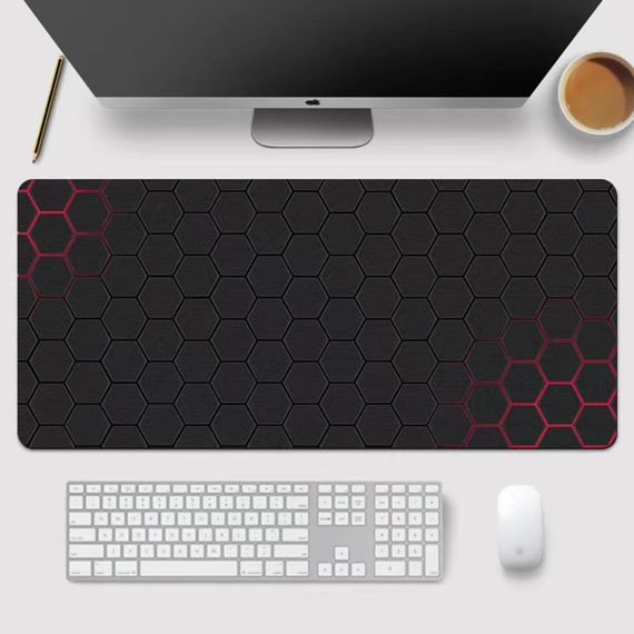 Геймерский коврик, игровая поверхность Primo Honey 80x30 cm - Red | Зображення 3