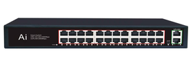 Коммутатор Merlion MG1026 26 портов Ethernet 10/100/1000 Мбит/с. металл AC220V