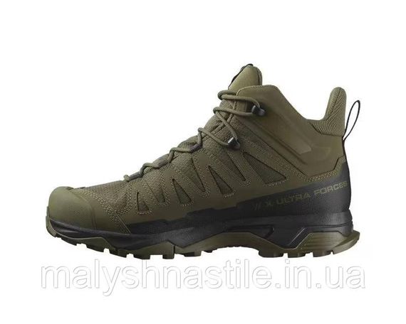 Черевики Salomon X Ultra Forces MID — Ranger Green | Зображення 1