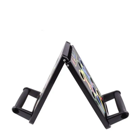 Дошка для віджимань FOLDABLE PUSH UP BOARD, Універсальний тренажер для м'язів 4в1   знижка | Зображення 3