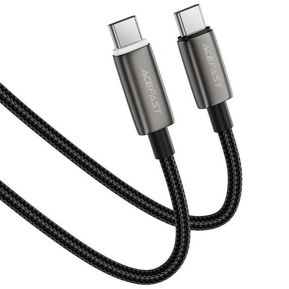 Дата кабель Acefast C23-03 Type-C to Type-C 60W (1.2m) Black | Зображення 2