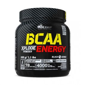Комплекс амінокислот ВСАА, BCAA XPLODE Energy, Olimp, зі смаком коли, 500 г